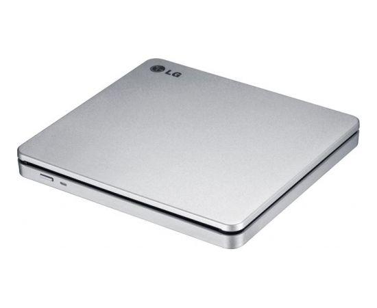 H.L Data Storage Slot Type Slim Portable DVD-Writer GP70NS50 Interface USB 2.0, DVD±RW, CD read speed 24 x, CD write speed 24 x, Silver, Desktop/NOtebook