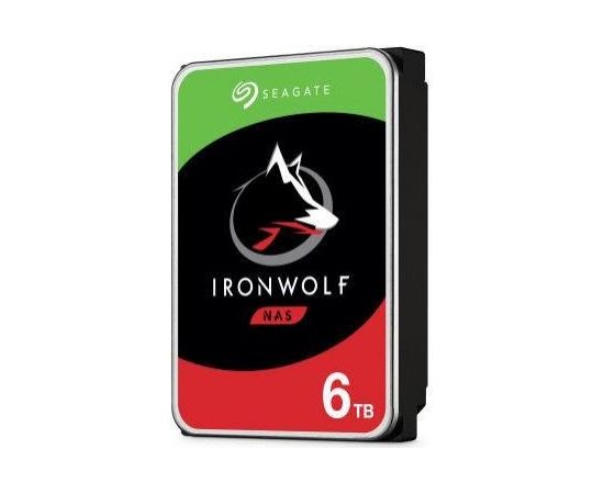 HDD|SEAGATE|IronWolf|6TB|SATA 3.0|256 MB|7200 rpm|Discs/Heads 4/8|3,5"|ST6000VN001 HDD|SEAGATE|IronWolf|6TB|SATA 3.0|256 MB|7200 rpm|Discs/Heads 4/8|3,5"|ST6000VN001