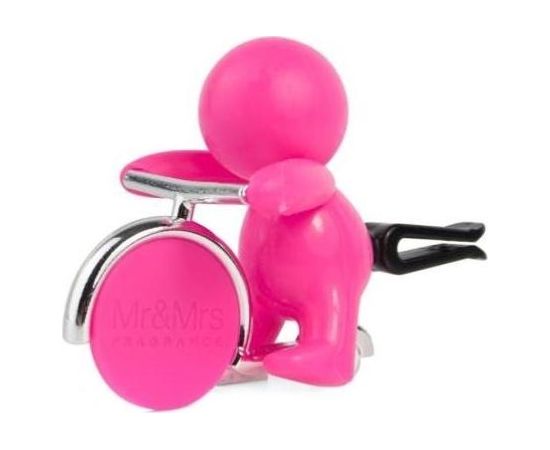 Mr&Mrs GINO Scent for Car, Fuschsia, with magnetic token, Citrus and Musk