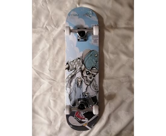 Muuwmi Skateboard skrituļdēlis, ABEC 5, Skull - AU 540