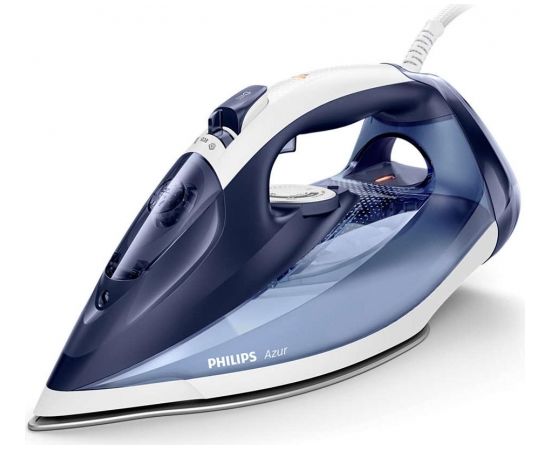 Philips GC4556/20 Steam Iron, SteamGlide Plus soleplate, Continuous steam 50 g/min, White/Blue