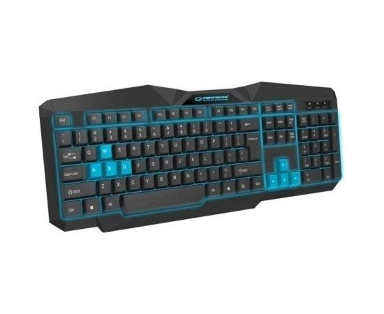 Esperanza EGK201B Blue Игровая клавиатура с подсветкой ENG