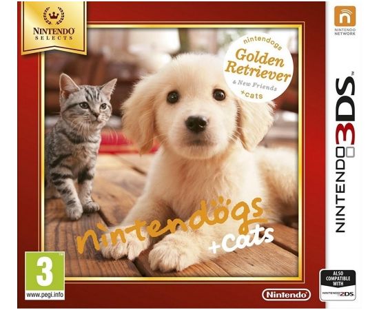 3DS Nintendogs+Cats: Golden Retriever