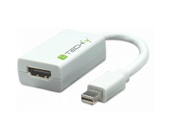 Techly Mini DisplayPort male to HDMI female adapter,  , 15cm