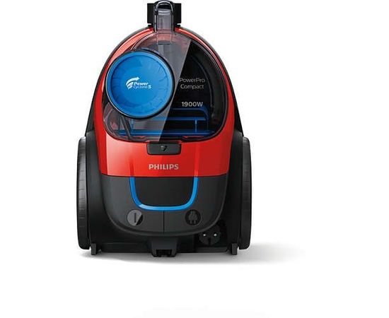 PHILIPS FC9330/09 PowerPro Compact bezmaisa putekļsūcējs, 750W sarkans