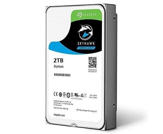 HDD SATA 2TB 5900RPM 6GB/S/64MB ST2000VX008 SEAGATE HDD Iekšējie cietie diski