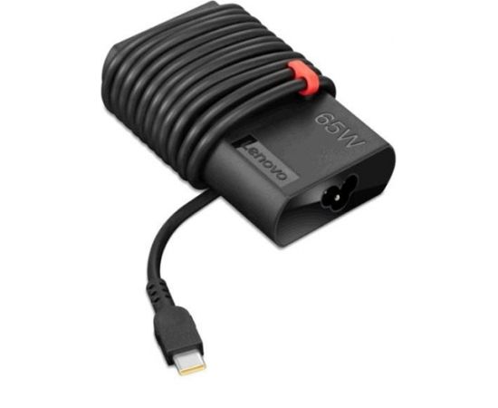 Lenovo ThinkPad 65W Slim AC Adapter, USB Type-C