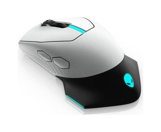 Dell Alienware 610M Wired / Wireless Gaming Mouse - AW610M (Lunar Light)