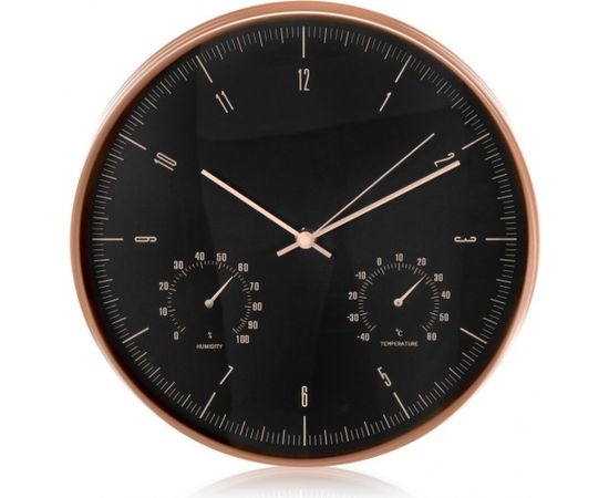 MACLEAN CE70G Wall Clock Gold 12 Sienas pulkstenis