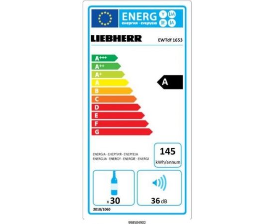 Liebherr EWTdf 1653 Vīna skapis