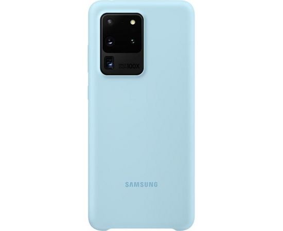 Samsung Galaxy S20 Ultra Silicone Cover Sky Blue