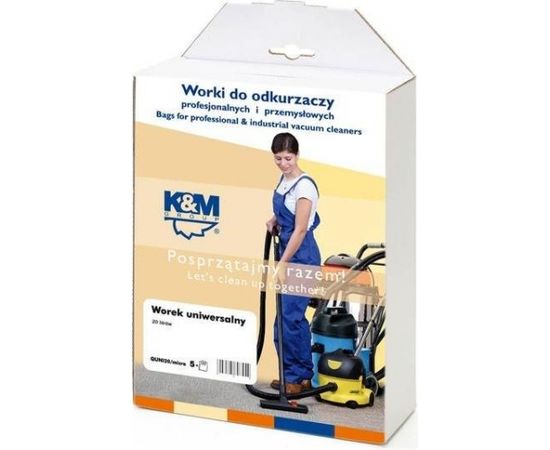 K&M Одноразовые мешки для пылесосов универсальные (5шт)