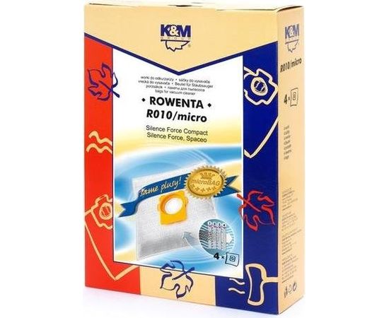 K&M Мешки для пылесоса: ROWENTA (4шт)