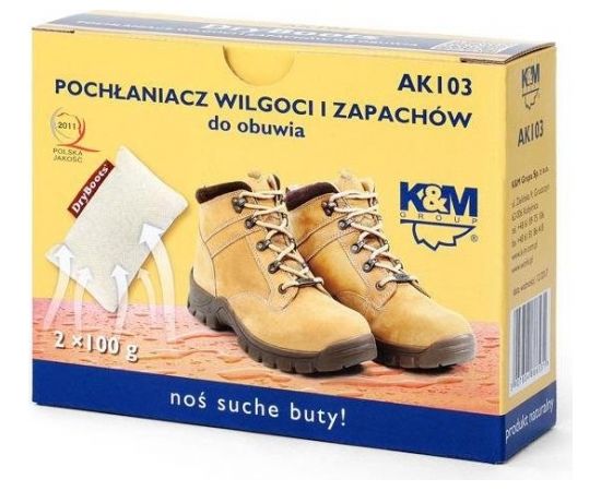 K&M Mitruma un smakas absorbētājs apaviem (2gb)