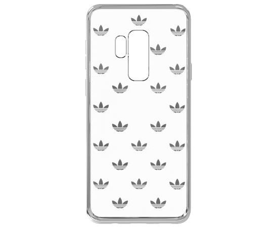 Adidas Clear Case Silikona Apvalks Priekš Samsung G965 Galaxy S9 Plus Sudrabs (EU Blister)