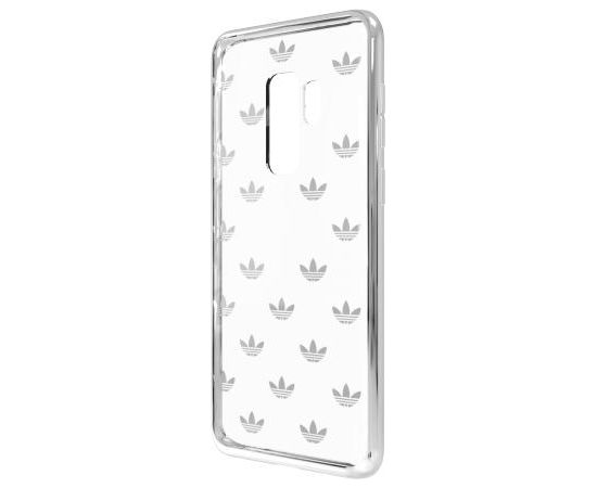 Adidas Clear Case Silikona Apvalks Priekš Samsung G965 Galaxy S9 Plus Sudrabs (EU Blister)