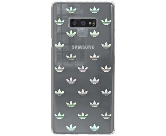 Adidas Snap Case Silikona Apvalks Priekš Samsung N960 Galaxy Note 9 Caurspīdīgs (EU Blister)