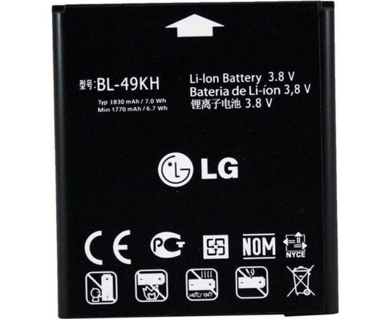 LG BL-49KH Oriģināla Baterija LG VS920 P930 / LG Spectrum / LG Nitro HD P930 Li-Ion 1830 mAh (OEM)