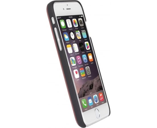 Krusell Timra Card Cover Silikona Apvalks Telefonam Apple iPhone 7 / 8 Sarkans