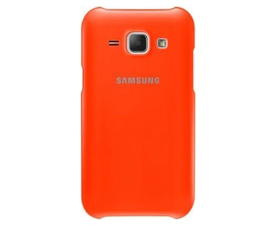 Samsung EF-PJ100BOE Oriģināls Aizmugures Maks priekš J100H Galaxy J1 Oranžs (EU Blister)