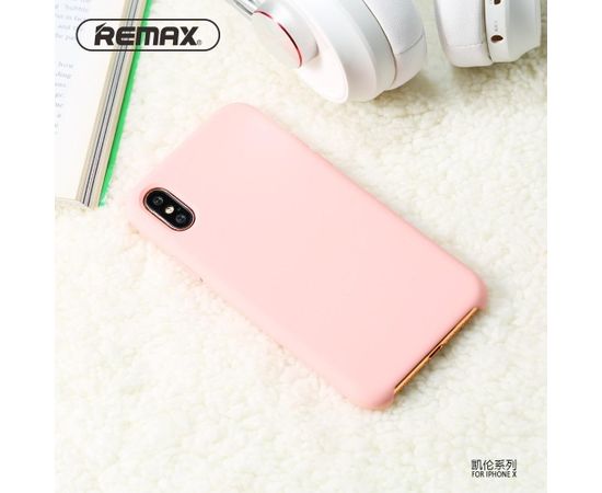 Remax Kellen Series Soft feeling TPU Супер тонкий чехол-крышка с матовой поверхностью для Apple iPhone X / iPhone 10 / iPhone XS Белый