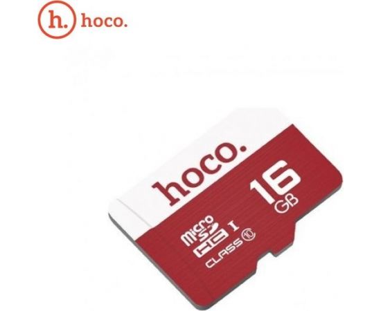 Hoco Universālā Micro SDHC Atmiņas karte 16GB Class10 Mobilajiem telefoniem / Planšetdatoriem