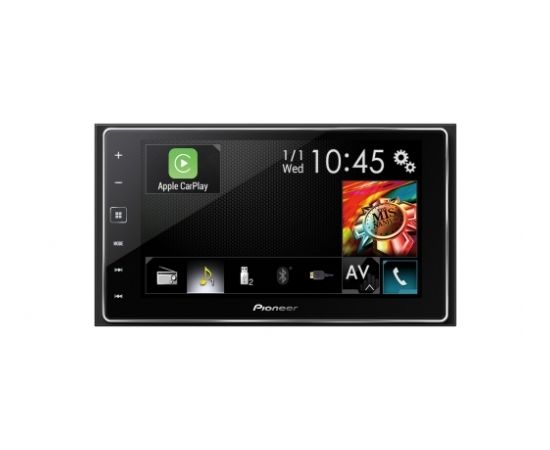 Pioneer SPH-DA120 Apple CarPlay compatible with large 6.2-Inch Capacitive Touch Screen