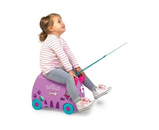 TRUNKI Koferis ar riteņiem Cassie the Cat TRU-0322