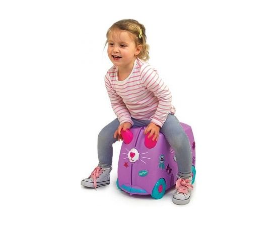 TRUNKI Koferis ar riteņiem Cassie the Cat TRU-0322