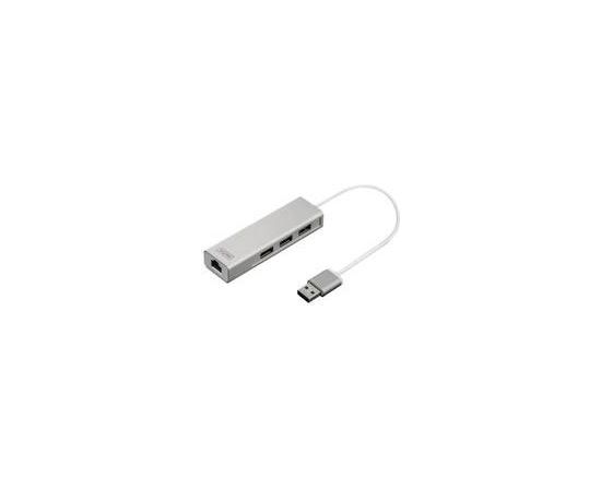 DIGITUS USB3.0 3-Port HUB&GLAN Adapter