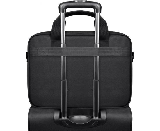 PORT DESIGNS HANOI II CLAMSHELL 105064 Fits up to size 15.6 ", Black, Shoulder strap, Messenger - Briefcase