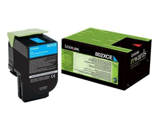 Lexmark 80x Cyan Toner Cartridge Extra High Corporate for CX31, CX41, CX51 Lexmark