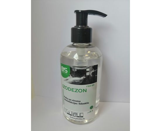 BS Chemical Izodezon 250ml Roku un virsmu dezinfekcijas līdzeklis