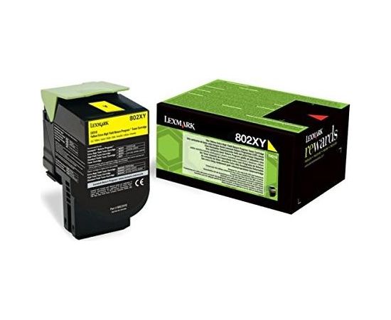 Lexmark 80x Yellow Toner Cartridge Extra High Corporate for CX31, CX41, CX51 Lexmark