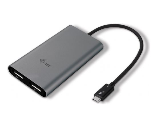 I-TEC THUNDERBOLT3 Dual DP Video Adapter