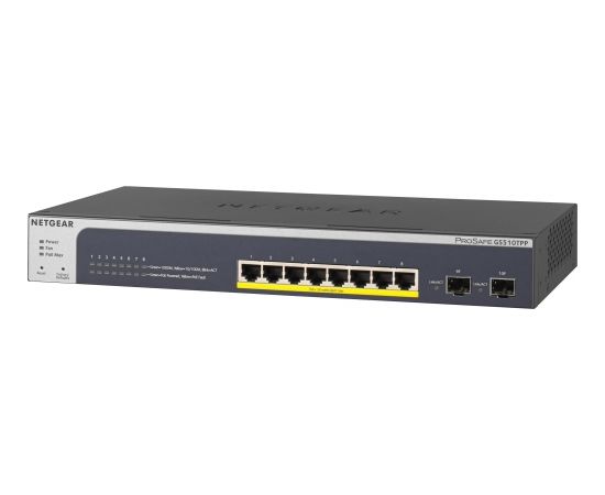 NETGEAR 8-Port PoE+ GB WebMgd Switch