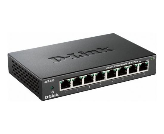 D-LINK 8-port 10/100 Desktop Switch