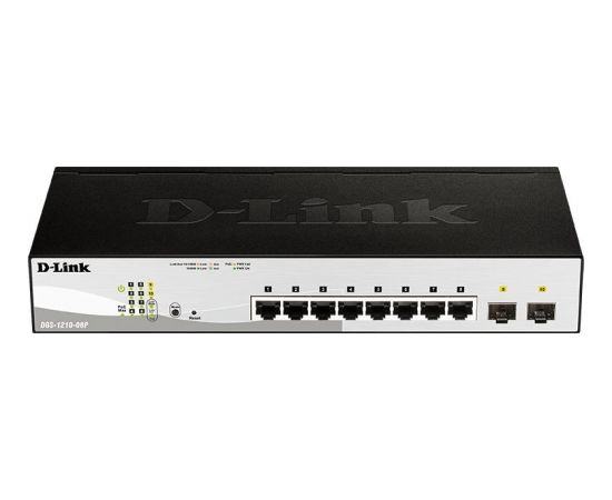 D-link DLINK 8x L2 PoE Smart Mngd GigabitSwitch