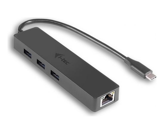 I-TEC USB C Slim HUB 3 Port Giga Lan