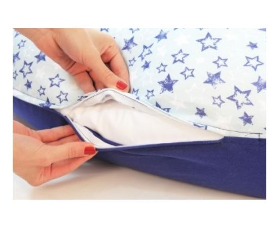 Spilvens-pakavs PHYSIO MULTI "Melange PINK" jersī, CEBA BABY (741) Barošanas krēsliņi