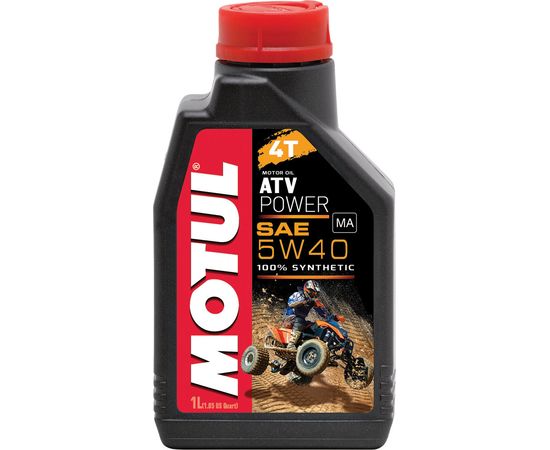 Motul ATV Power 4T kvadracikliem sintētika 5W40 1L