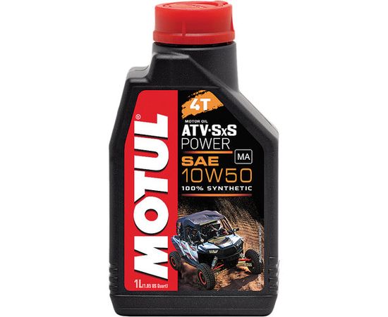 Motul ATV SXS POWER 4T kvadracikliem sintētika 10W50 1L