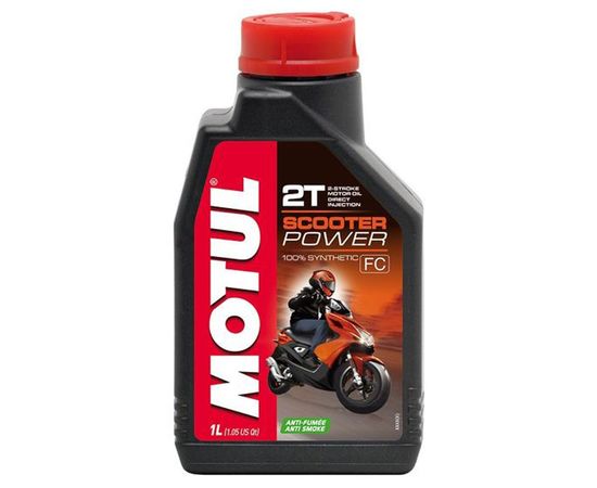 Motul elļa Scooter Power 2T 1L Sintētika