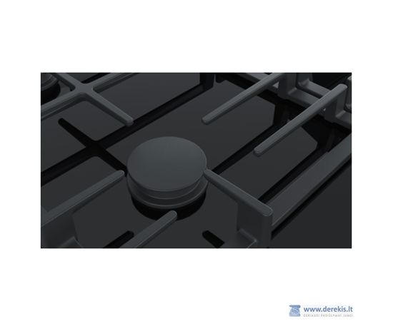 Bosch Hob PRP6A6D70 Gas, Number of burners/cooking zones 4, Black, Display,