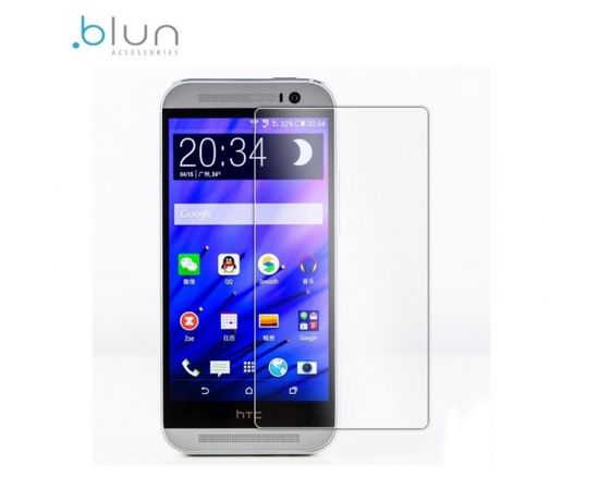 (Ir veikalā) Blun Extreeme Shock 0.33mm / 2.5D Aizsargplēve-stikls HTC One M8