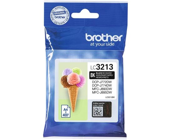 Brother LC3213BK Ink Cartridge, Black