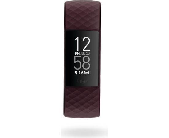 Fitbit activity tracker Charge 4 GPS, rosewood Smart-Watch Pulksteņi