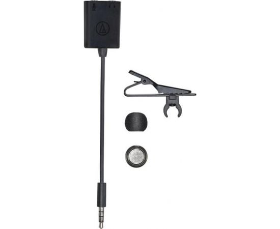 Audio Technica Audio Technika ATR3350xiS Omnidirectional Microphone, 3,5 mm, Black, Wired