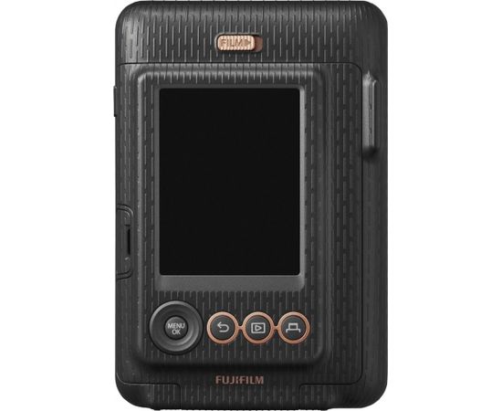 Fujifilm Instax Mini LiPlay, eleganti melns