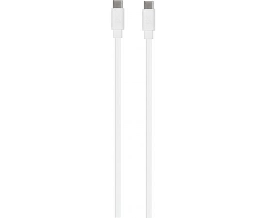 xtrom CF070 Flat USB-C PD Cable 1m (white)